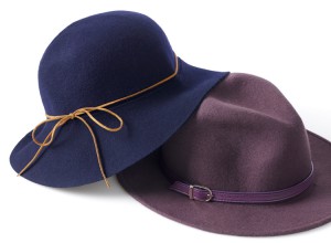 Travel Crusher Hat, Belted Wool Felt Fedora. PHOTO: TALBOTS