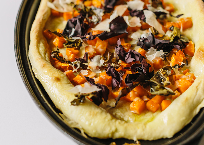 Flatbread with Butternut Squash And Smoked Dulse
