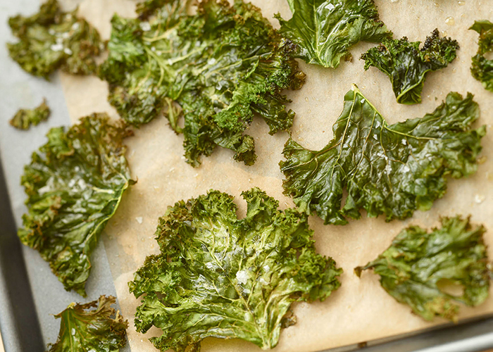 Kale Chips. Photograph by Bill Milne