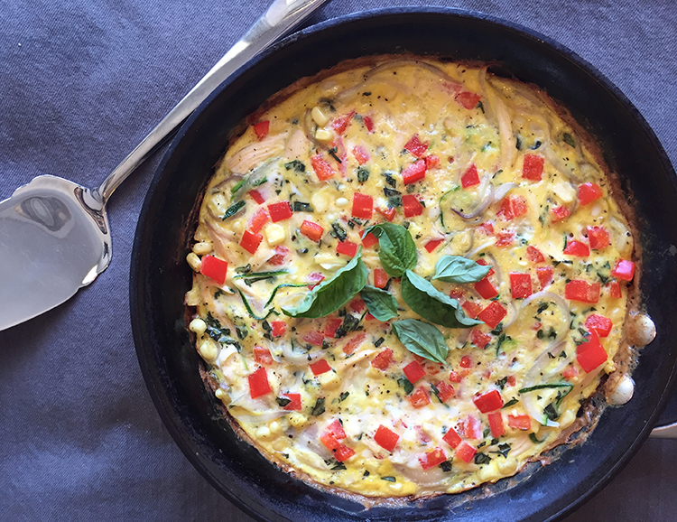 Vegetable Fritata from The Mind Diet