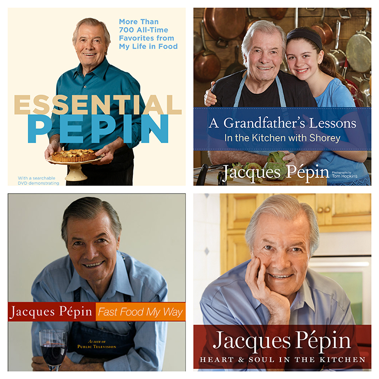 Jacques Pepin books