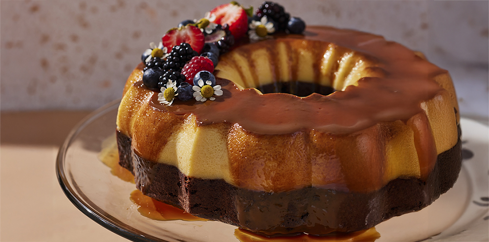 Chocoflan Bundt Cake