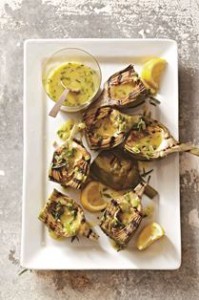 Artichokes w Tarragon Drizzle