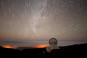 Garafía (Isla de la Palma). Observatorio Astrofísico Internaci