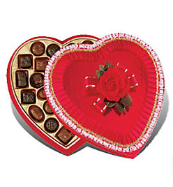 Russell Stover Fancy Foil Heart