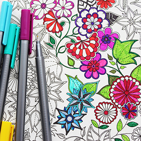 Keep Calm and Color onColoring Books for Adults and Samples to Try -  Healthy Aging ®