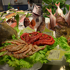 Seafood galore at La Brexta. Photo: C. Worthington