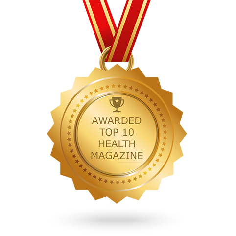 Feedspot top health magazine award