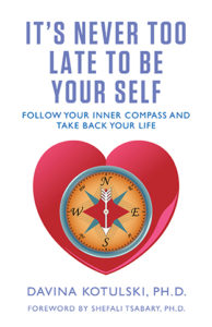 Never too late to be yourself book jacket