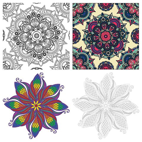 Keep Calm and Color onColoring Books for Adults and Samples to