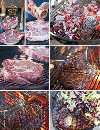 how to make perfect burgers, steak