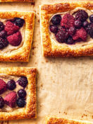 Christmas Breakfast Inspiration — Berry Breakfast Pastries with Cardamom