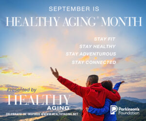 Healthy Aging Month poster