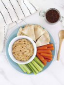 Baba Ghanoush from The Ultimate Mediterranean Diet Cooking for One Cookbook