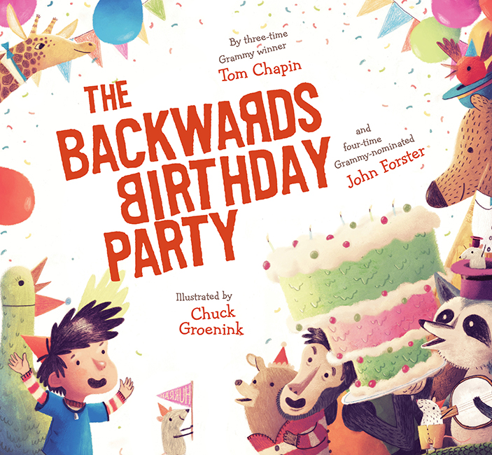 Backwards birthday party