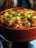 Cod shrimp fennel casserole