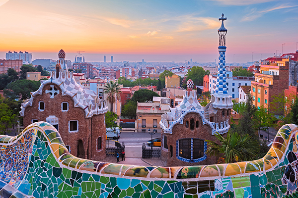 healthy aging magazine barcelona at sunrise