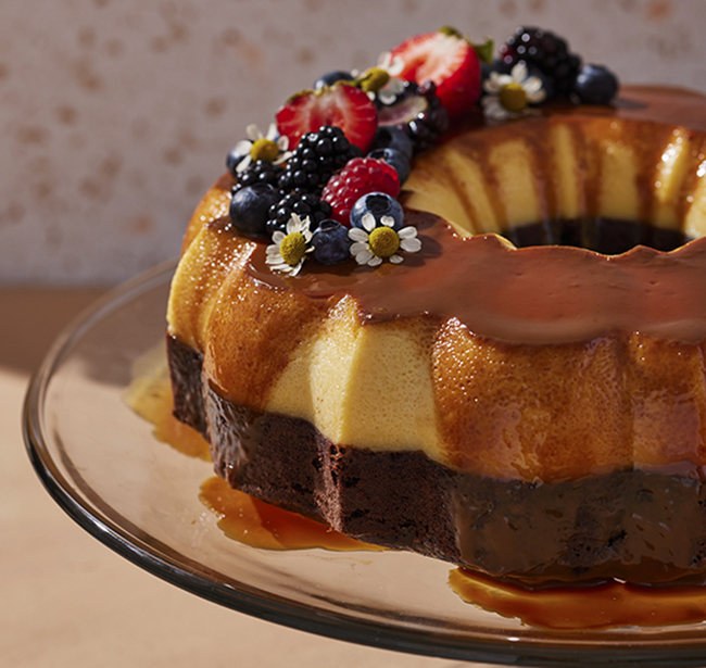 Chocolflan Bundt Cake