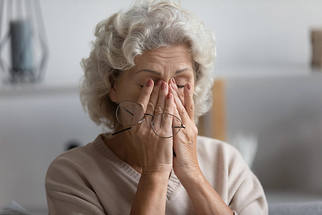 persistent #dryeye symptoms