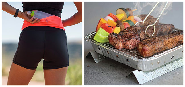 Flip belt and pull start