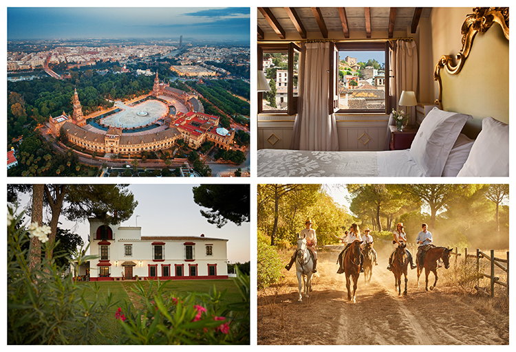 Andalucía travel experience featuring Seville, Casa 1800, and countryside retreats