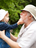 Grandparents spending time with grandchildren supporting brain health and cognitive function