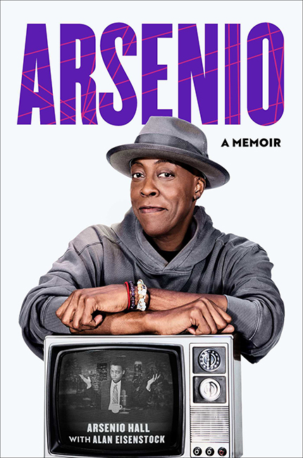 Arsenio Hall memoir book cover