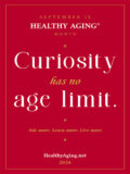 Official September is Healthy Aging Month poster