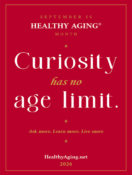 Official 2026 September Is Healthy Aging® Month Poster Released